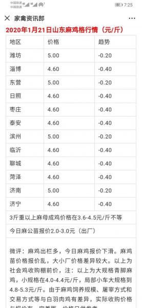 麻鸡今日最新报价,麻鸡价格行情预测?