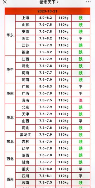 十一月最新猪价行情预测?十一月份猪价行情?