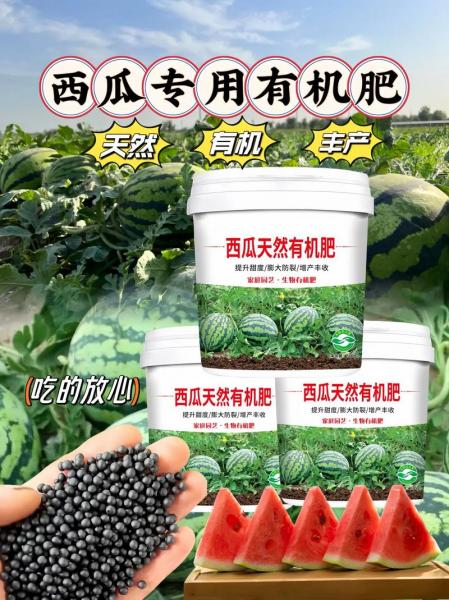 西瓜种植使用无机肥的影响,西瓜施有机肥的原因