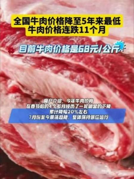 肉价下跌了吗现在,肉价还会降下来吗?